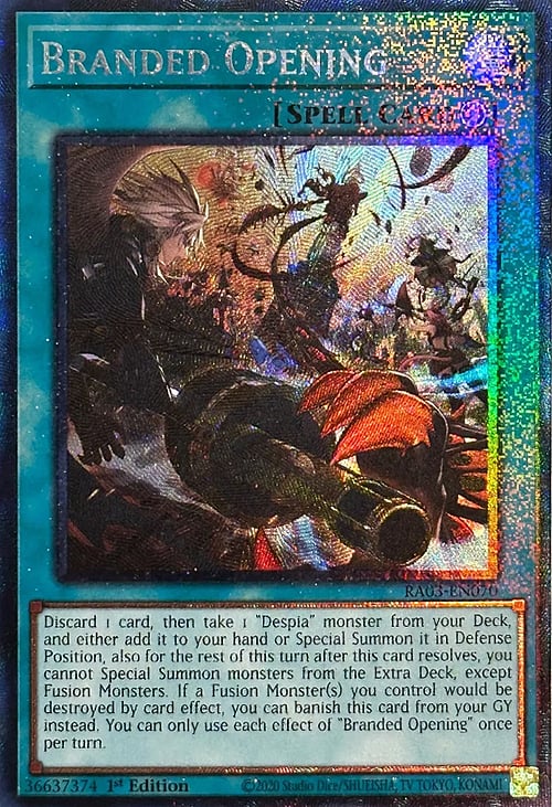 Branded Opening Card Front