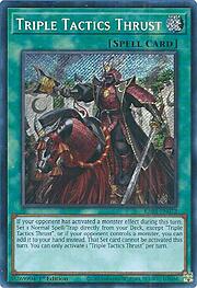 Triple Tactics Thrust · Secret Rare 072sec
