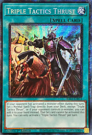 Triple Tactics Thrust · Collector's Rare 072cr
