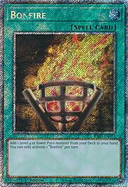 Bonfire · Platinum Secret Rare 073psec