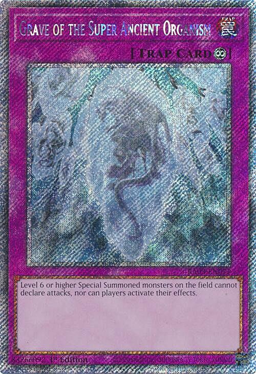 Grave of the Super Ancient Organism Card Front