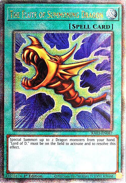 The Flute of Summoning Dragon Card Front