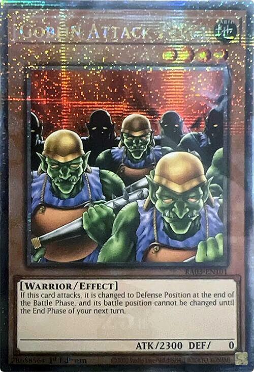 Goblin Attack Force Card Front