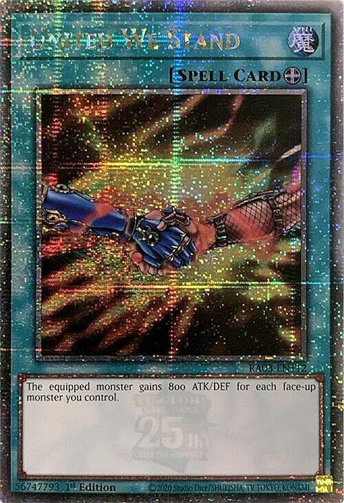 United We Stand Card Front