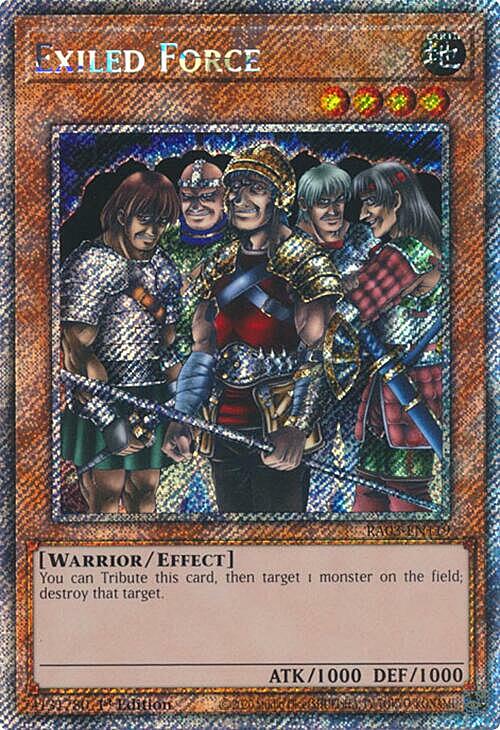Exiled Force Card Front