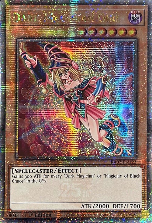 Dark Magician Girl Card Front