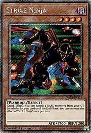 Strike Ninja · Platinum Secret Rare 131psec