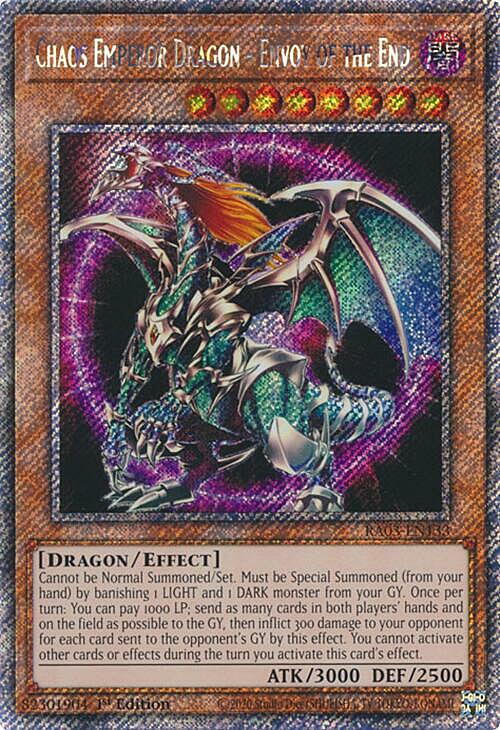 Drago Imperatore del Chaos - Emissario della Fine Card Front