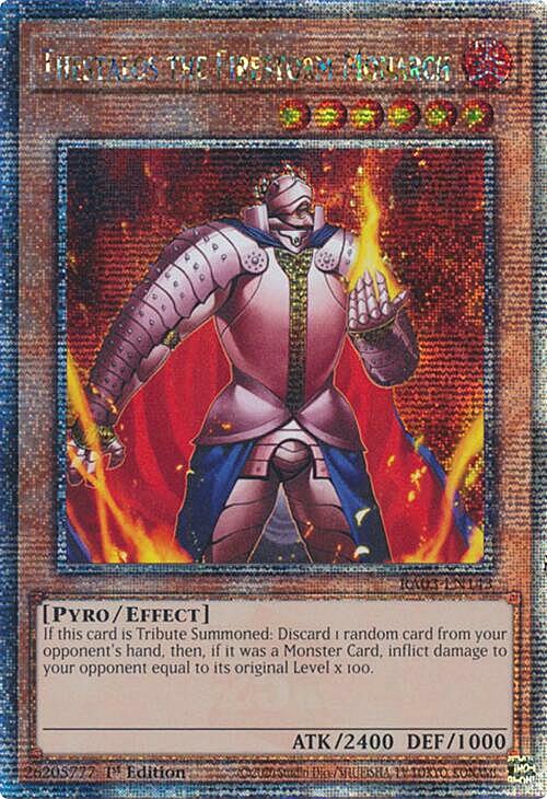 Thestalos the Firestorm Monarch Card Front