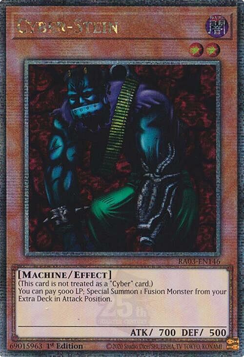 Cyber-Stein Card Front