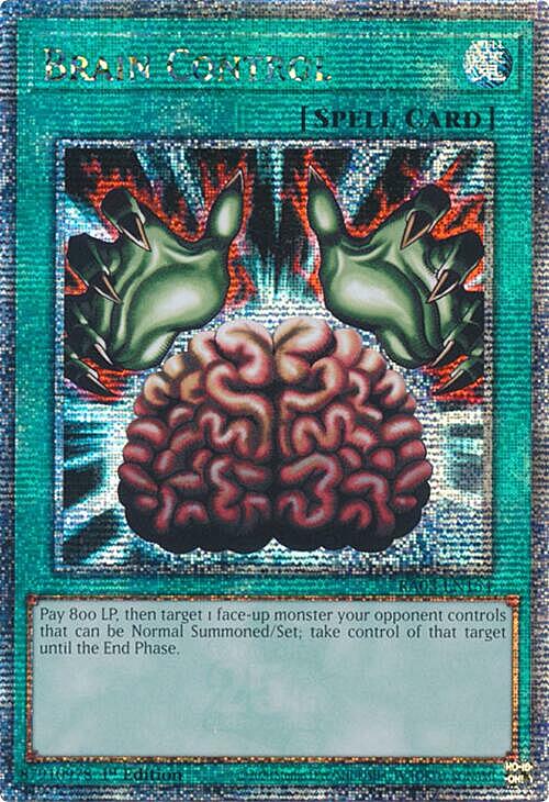 Brain Control Card Front