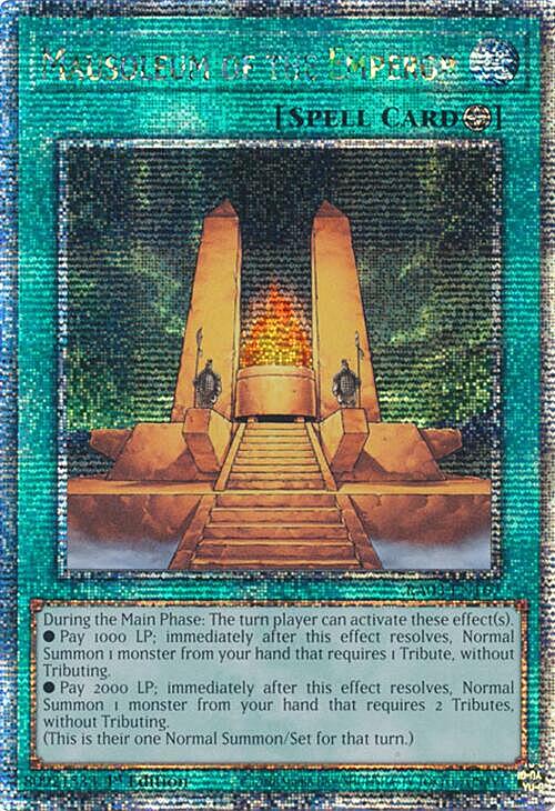 Mausoleum of the Emperor Card Front