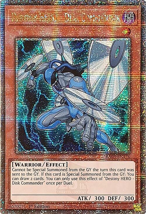 Destiny HERO - Disk Commander Card Front