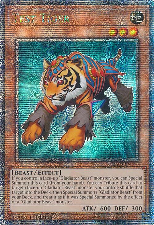 Test Tiger Card Front