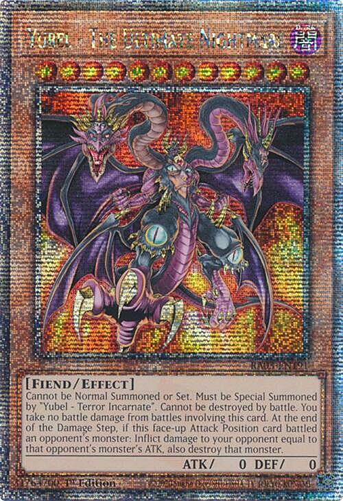Yubel - The Ultimate Nightmare Card Front