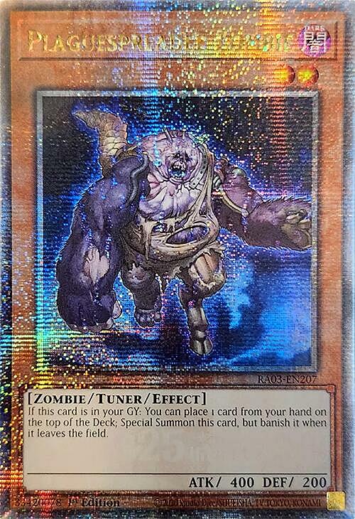 Plaguespreader Zombie Card Front