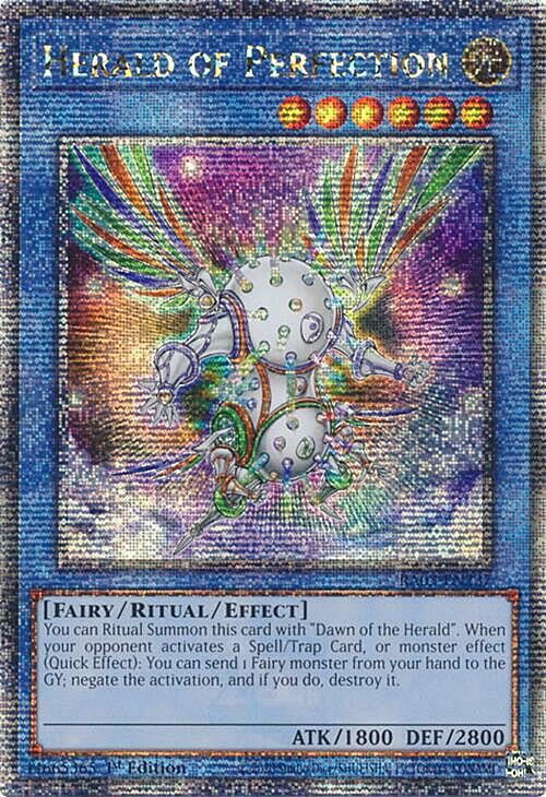 Herald of Perfection Card Front