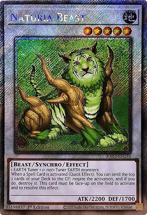 Naturia Beast Card Front