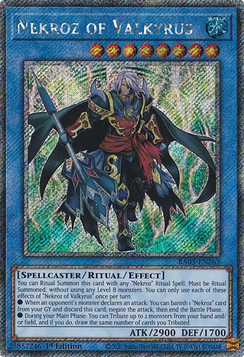Nekroz di Valkyrus Card Front
