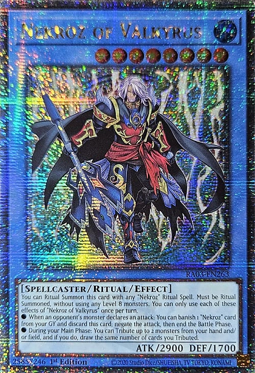 Nekroz di Valkyrus Card Front