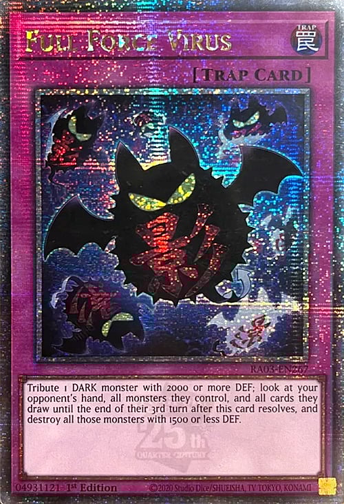 Full Force Virus Card Front