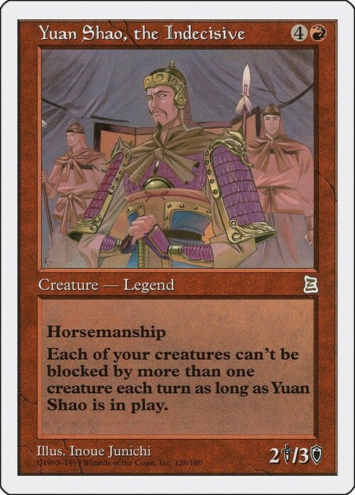 Yuan Shao, the Indecisive Frente