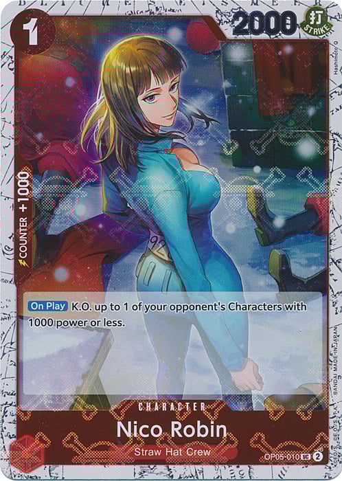 Nico Robin Card Front