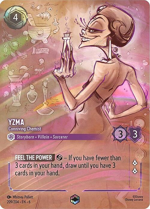 Yzma - Conniving Chemist Card Front
