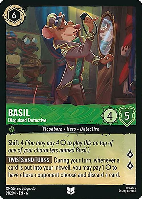 Basil - Disguised Detective Card Front