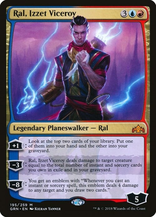 Ral, Izzet Viceroy Card Front