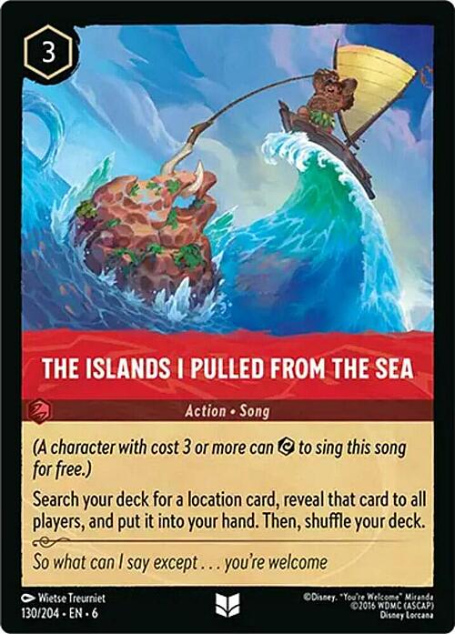 The Islands I Pulled From The Sea Card Front