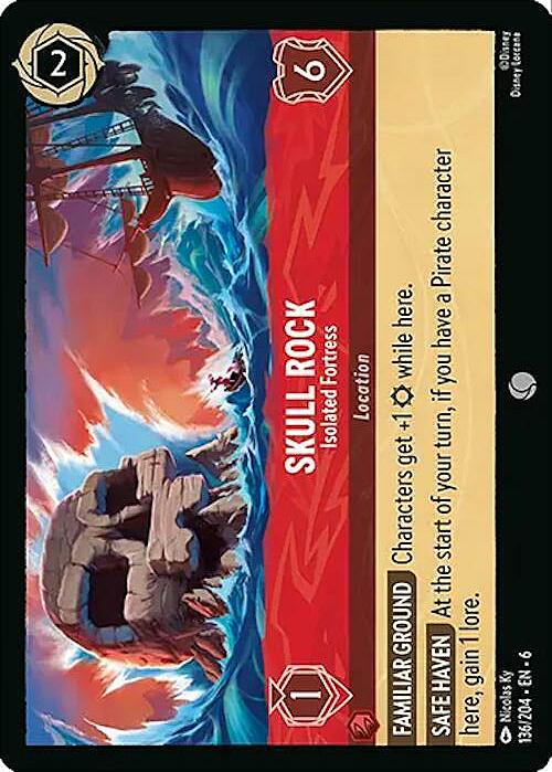 Skull Rock - Isolated Fortress Card Front