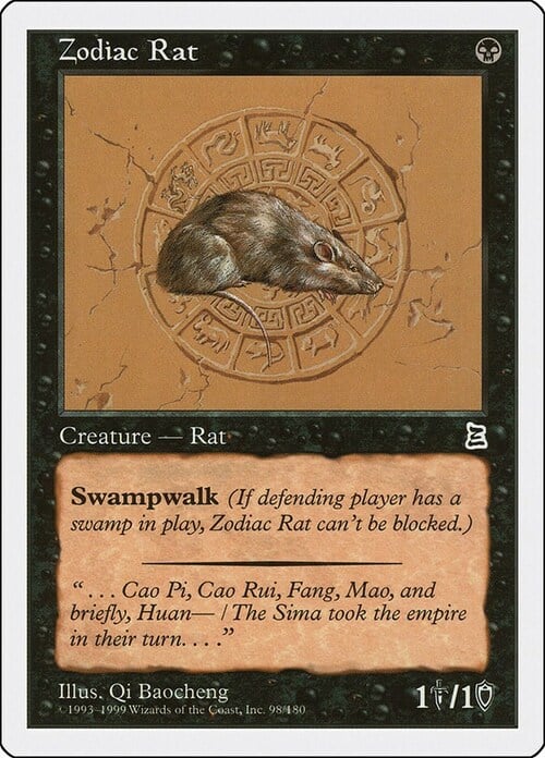 Zodiac Rat Frente