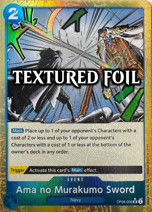 Ama no Murakumo Sword Card Front