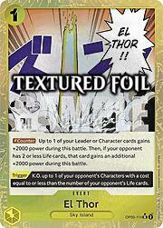 El Thor · Textured Foil OP05-114t