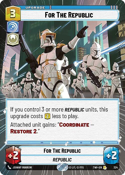 For The Republic Card Front