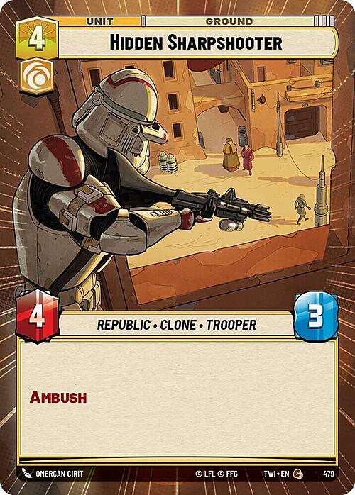 Hidden Sharpshooter Card Front