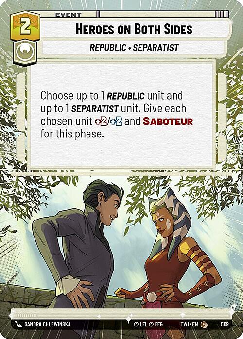 Heroes on Both Sides Card Front