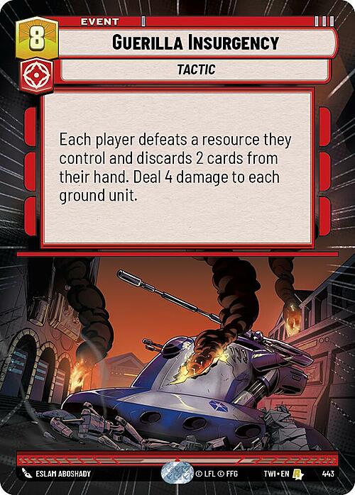 Guerilla Insurgency Card Front