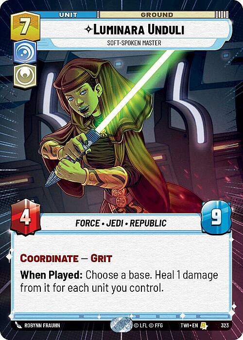Luminara Unduli - Soft-Spoken Master Card Front
