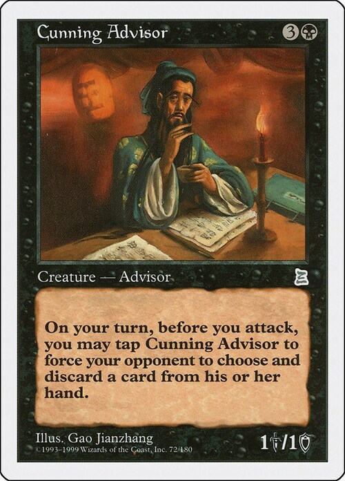 Cunning Advisor Card Front