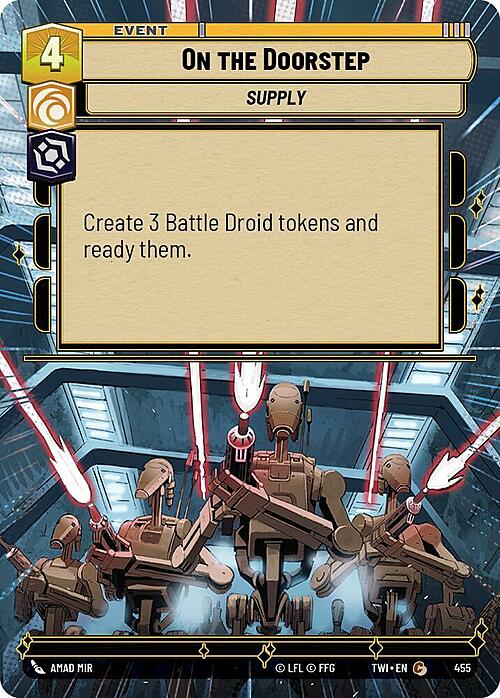 On the Doorstep Card Front