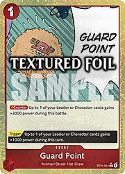 Guard Point · Textured Foil ST01-014t