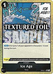 Ice Age · Textured Foil OP02-117t