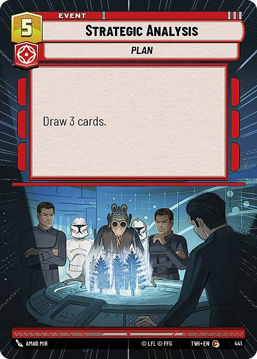 Strategic Analysis Card Front