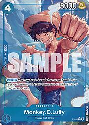 Monkey.D.Luffy · Full Art P-055f