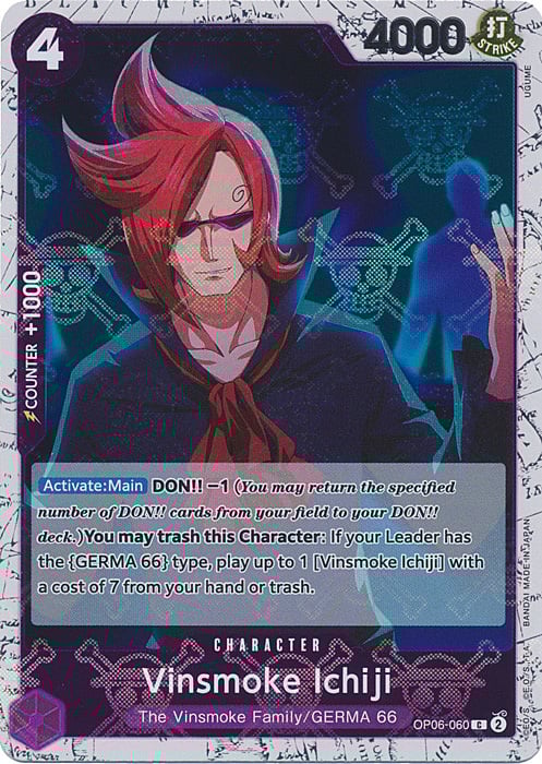 Vinsmoke Ichiji Card Front