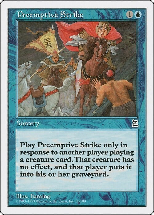 Preemptive Strike Card Front