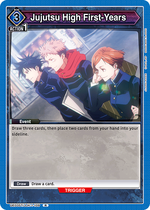 Jujutsu High First-Years Card Front