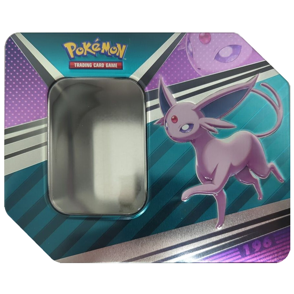 Empty V Heroes Tins: Espeon V Tin
